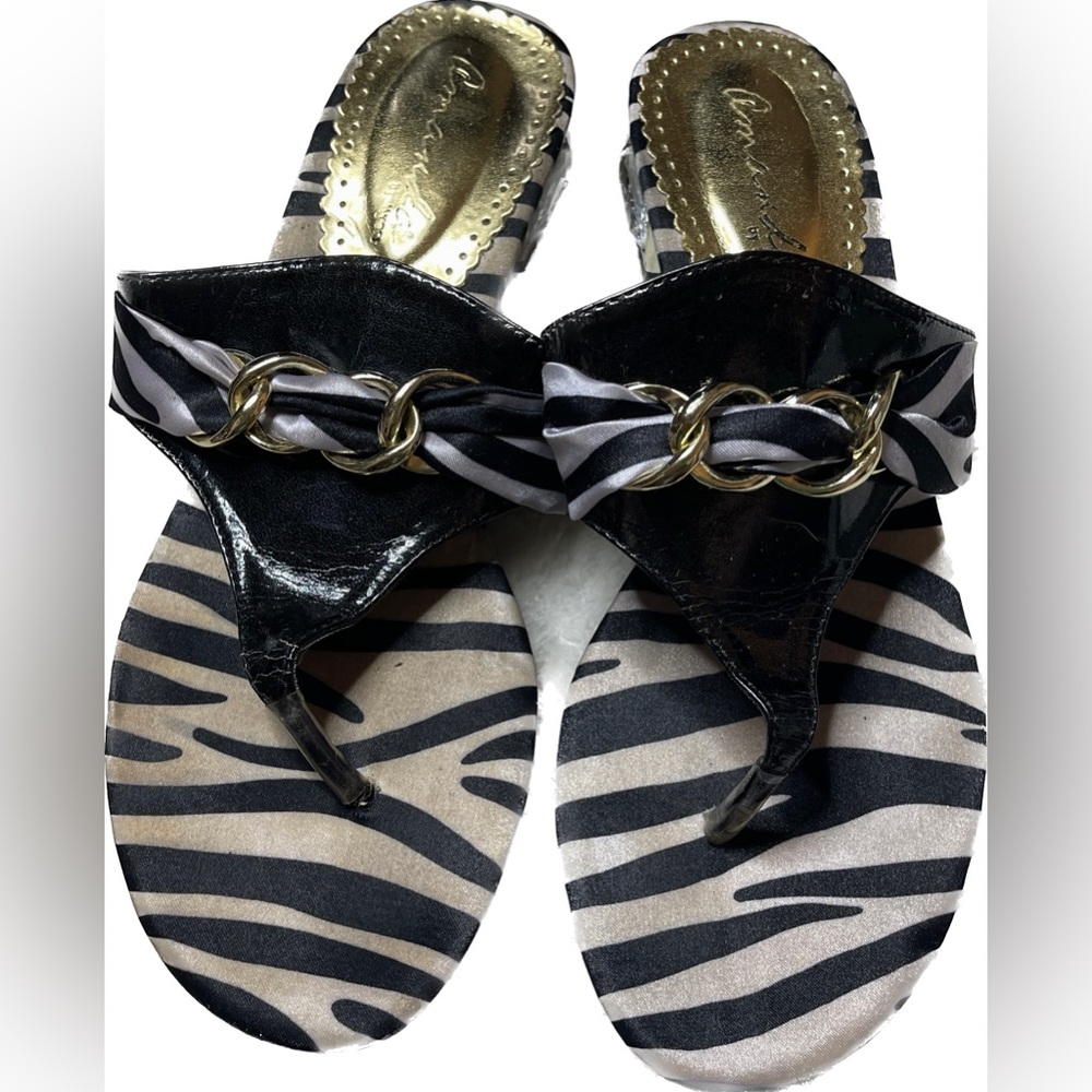 Amanda by Myers Black and White Heels
